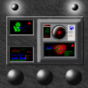 A biometric pattern analyzer onboard the UESC Marathon.