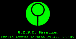 Marathon 1994 Terminal Screen