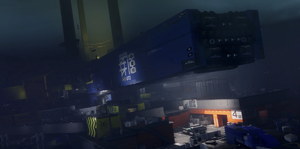 The Drone Wing of the Pinwheel on Outpost.