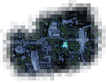 The map of Dire Marsh.