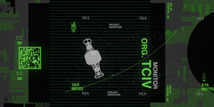 A communication relay satellite from the Marathon (2026) opening cutscene.