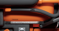 A close-up view of the Traxus-branded drones.