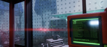 The first appearance of UESC bots in-game during Initial Deployment.