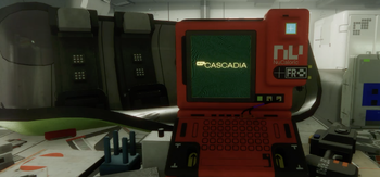 An authorization terminal at Station in Perimeter.