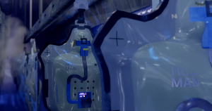 Humans in storage aboard the UESC Marathon.