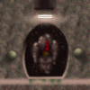 A wall texture featuring an embryonic hound from Marathon (1994).