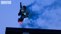 A promotional image of a Runner codenamed "Stealth"